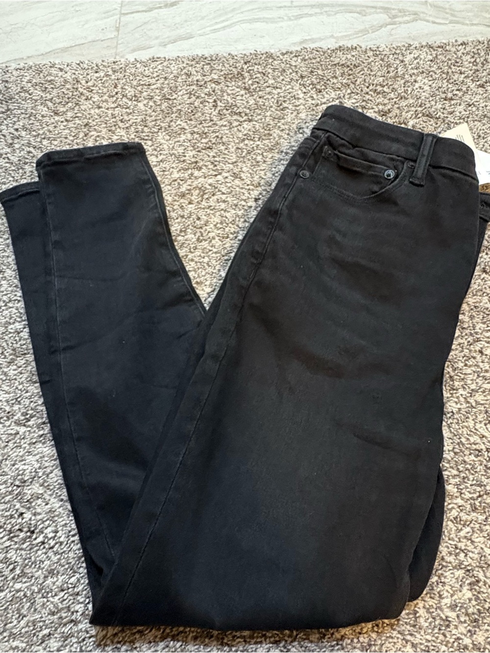 American Eagle Outfitters Black BFF Jeggings size Medium (8, 10, 12) SHORT
